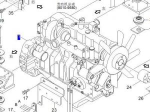 康明斯发动机/韩国现代挖掘机正品配件
